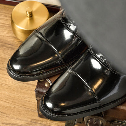 High Quality Men Dress Suit Cow Genuine Leather Oxfords Shoes