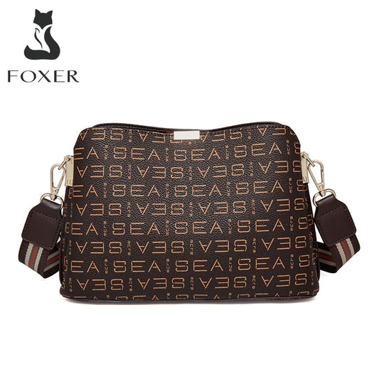 Women Wide Woven Shoulder Strap Messenger Bag Women Shoulder Bag