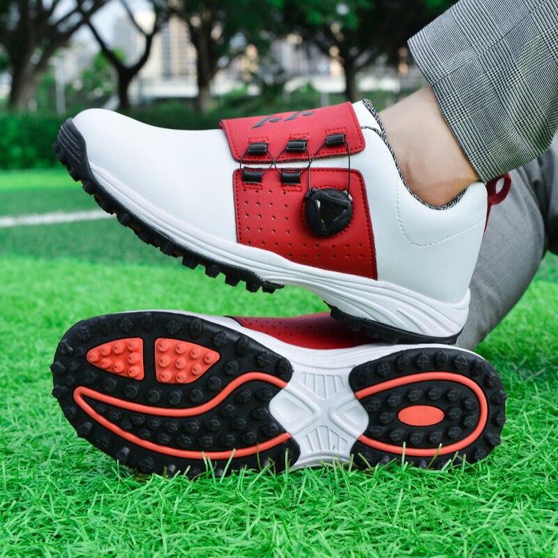 Waterproof Golf Shoes Men Size 39-45 Luxury Golf Sneakers Outdoor Comfortable