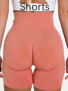 Seamless Leggings Women Sport Slim Shorts Tights Fitness High Waist Women