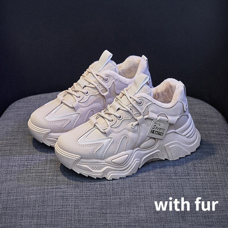 Women Winter Sneakers Outdoor Casual Sports Running