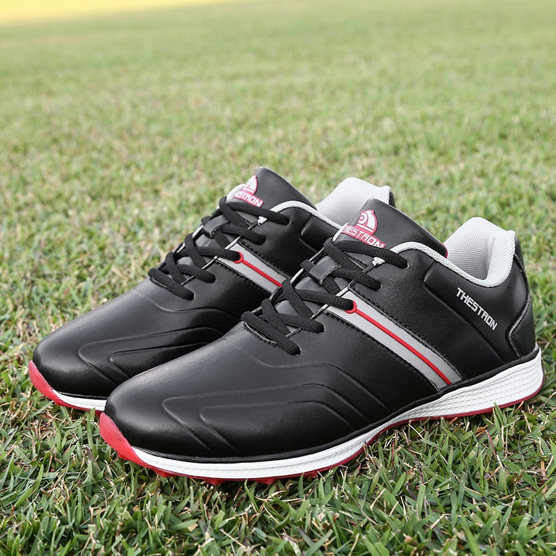 Waterproof Men Golf Shoes Professional Lightweight Golfer Footwear Outdoor