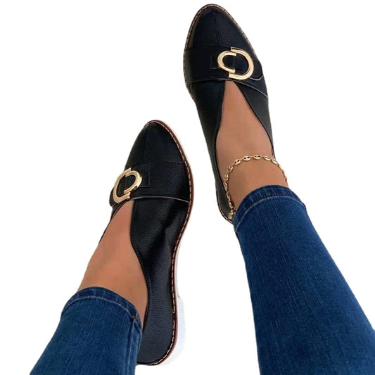 Shoes Women Designer Plus Size Pointed Toe Shallow Sandals Autumn