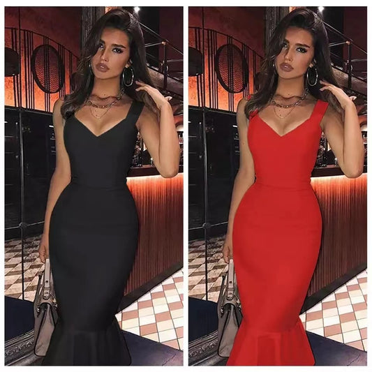 Homecoming Dresses: Dress for Women White Bodycon Dress Mermaid Black Red
