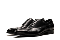 Men Oxfords Shoes Handmade Design Male Shoes Genuine Leather