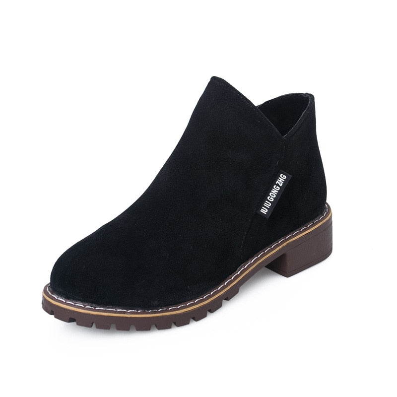Women Boots Autumn Winter Boots Female Shoes Brand Ladies Ankle Boots