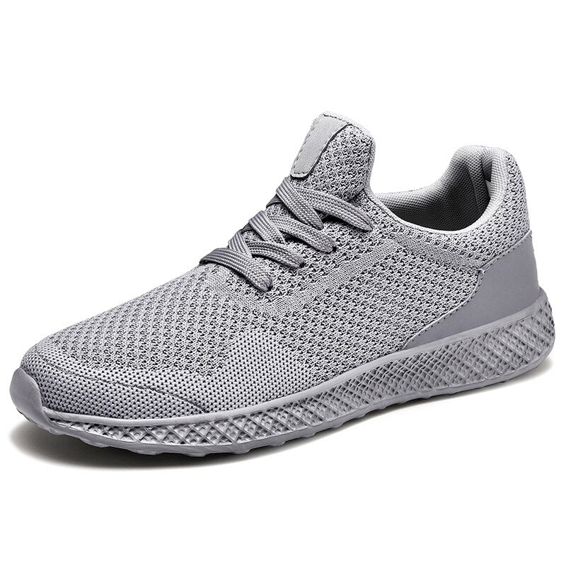 Sneakers Men Casual Shoes Lightweight Breathable Men Shoes Black Big