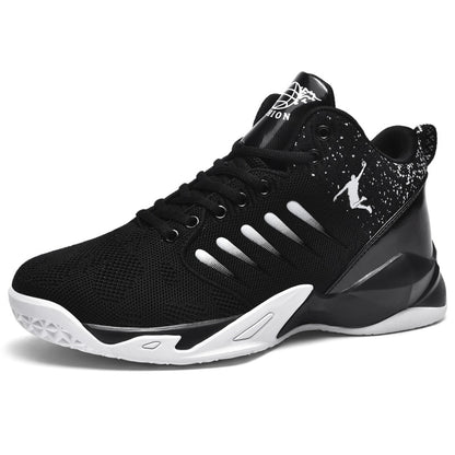 Men Basketball Shoes Breathable Cushioning Non-Slip Wearable Sports Shoes