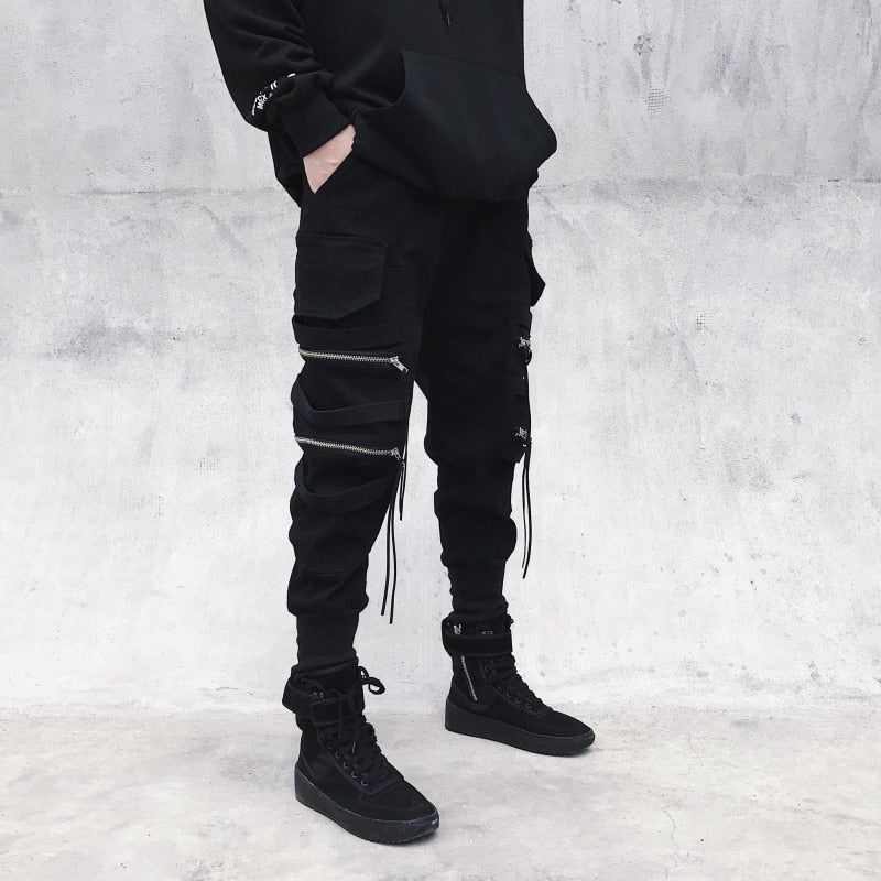 High Street Men Jogger  Hip Hop Haren Pants Street Harajuku Multiple