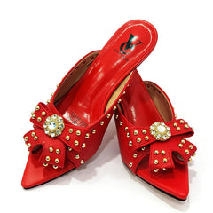 Style  Women Shoes and Bag to Match in Color matching High Quality Nigerian