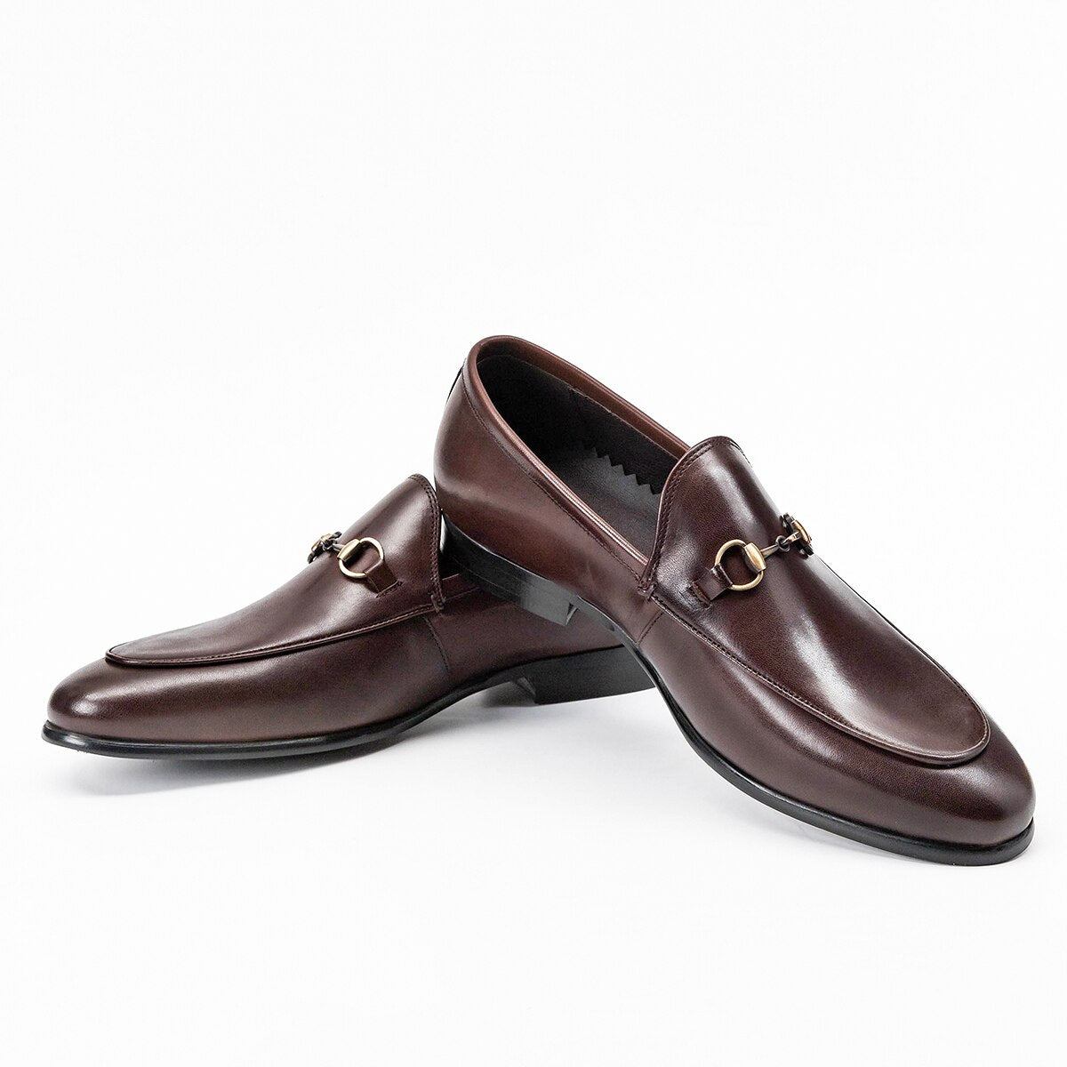 Mens Dress Shoes Real Leather Design Loafer Shoes For Men