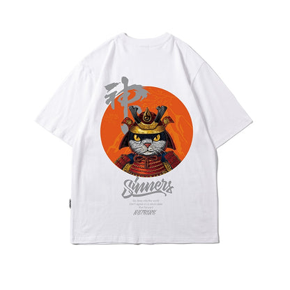 T Shirt Streetwear Men Oversize Hip Hop T-Shirt Smile Print Harajuku