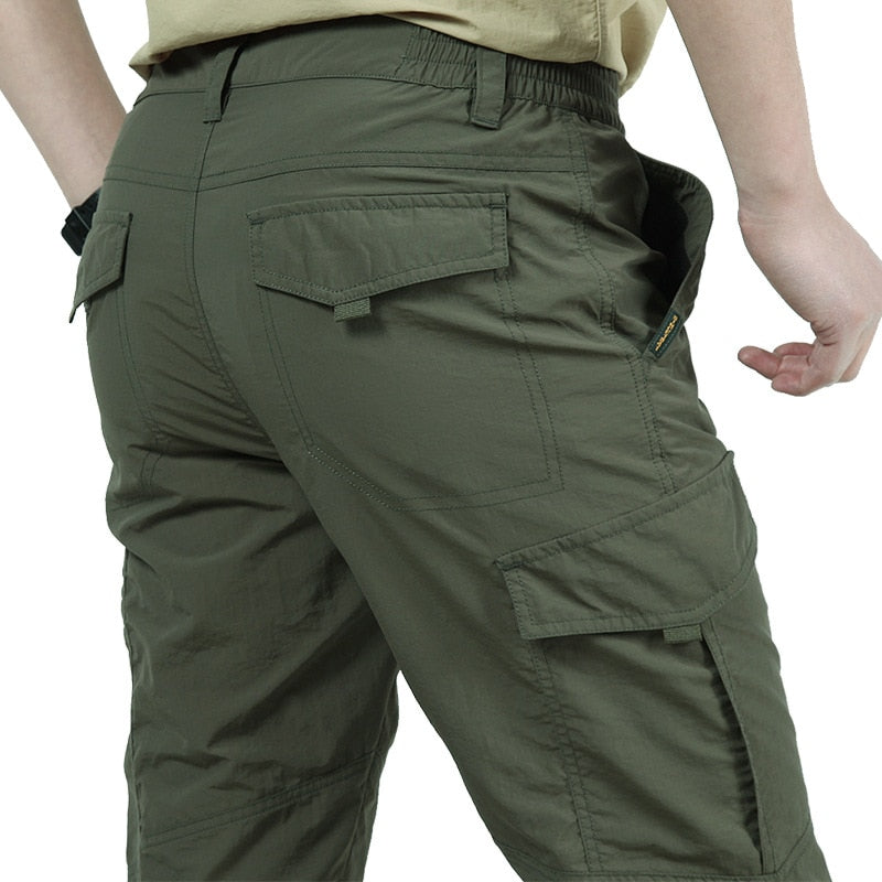Army Military Tactical Cargo Pants Men Waterproof Quick Dry Breathable