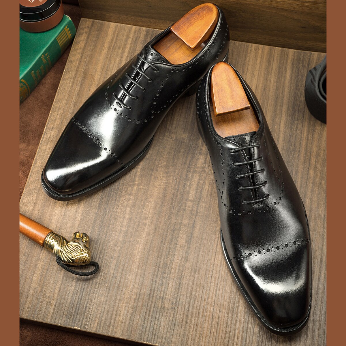 High Quality Luxury Men Genuine Leather Shoes