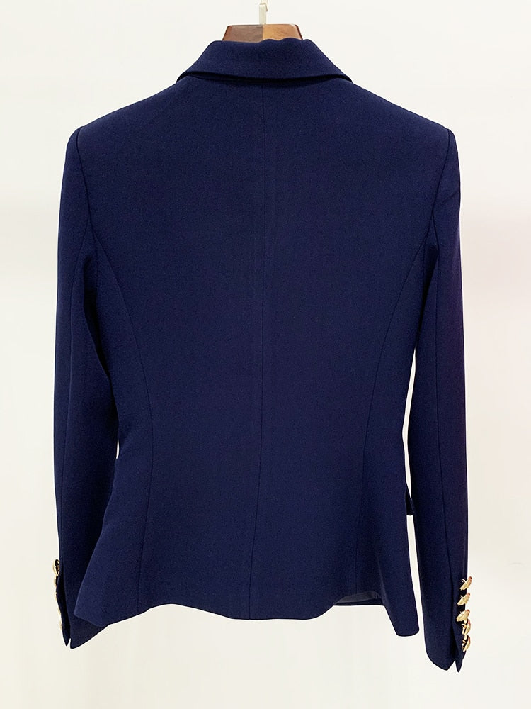 Fashion Designer Jacket Women's Classic Slim Fitting