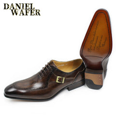 Luxury Leather Men Shoes Casual Men Office Business Wedding Shoe