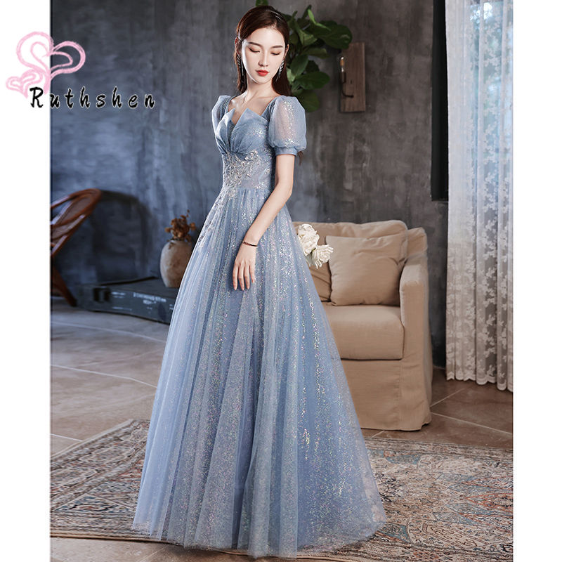 Homecoming Dresses: Women Dress Elegant Evening Gowns Short Sleeves