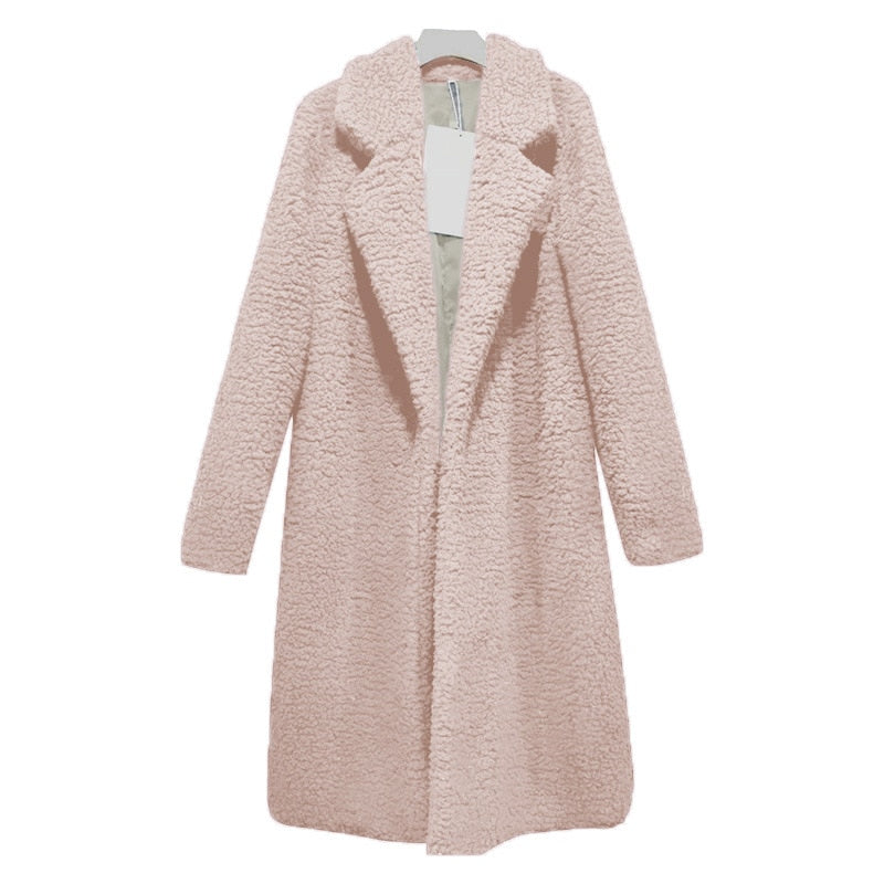 Women Autumn Jacket Coat Women Warm Outerwear Casual Faux