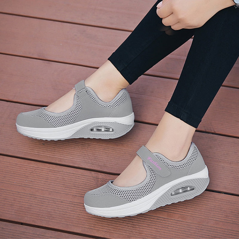 Red Women Vulcanize Shoes Casual Sneakers Female Soft Flat For Lady