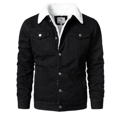 Men Light Blue Denim Jackets Slim Casual Denim Coats Male High Quality