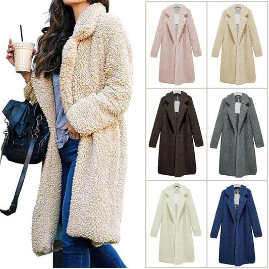 Women Autumn Jacket Coat Women Warm Outerwear Casual Faux