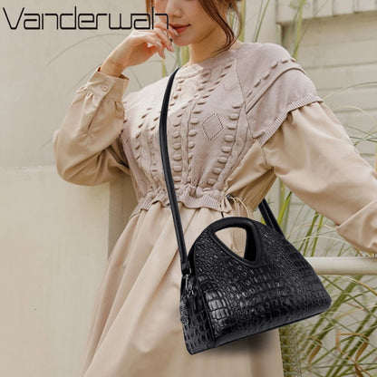 Luxury High Quality Top-Handle Handbags Elegant Shoulder Crossbody Bags