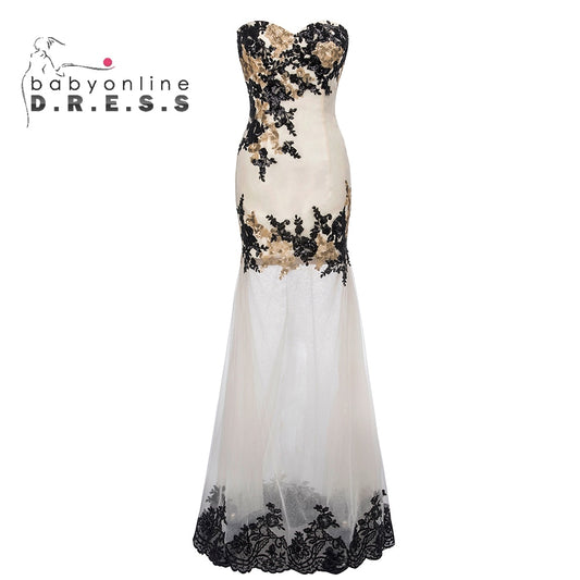 Homecoming Dresses: Prom Dress Flower Embroidery Applies Top Backless Zip
