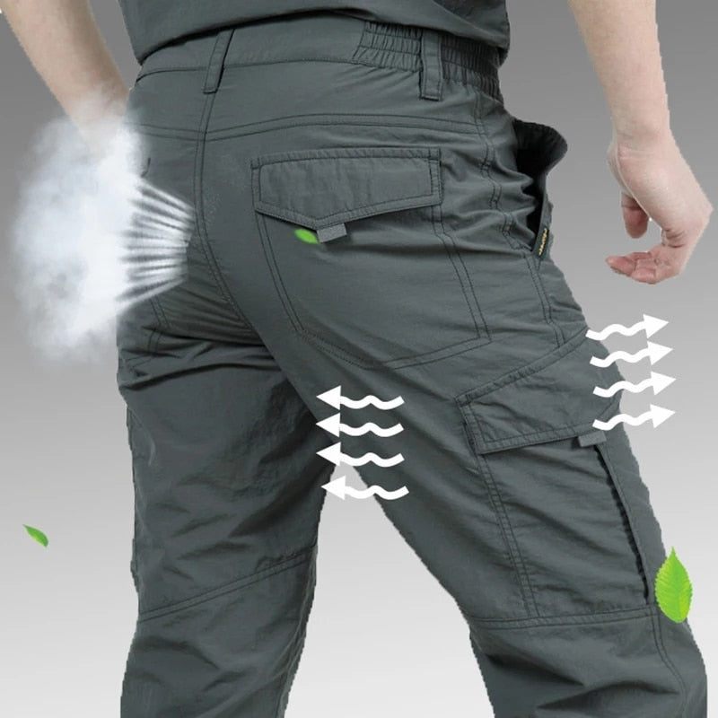 Army Military Tactical Cargo Pants Men Waterproof Quick Dry Breathable