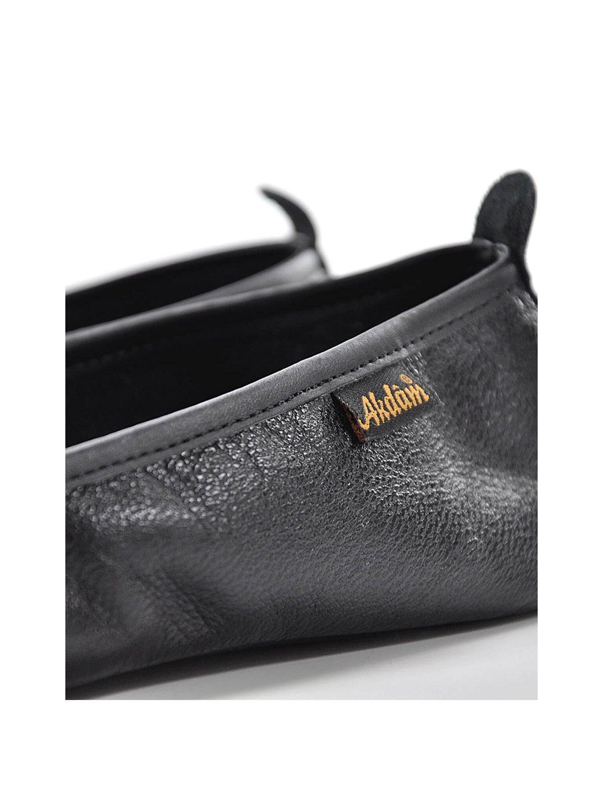 Genuine Halal Leather Shoes for Tawaf and Umrah or Home Black Shoe