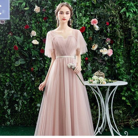 Homecoming Dresses: Women Pink Prom Dresses Evening Party Gown Lady Princess