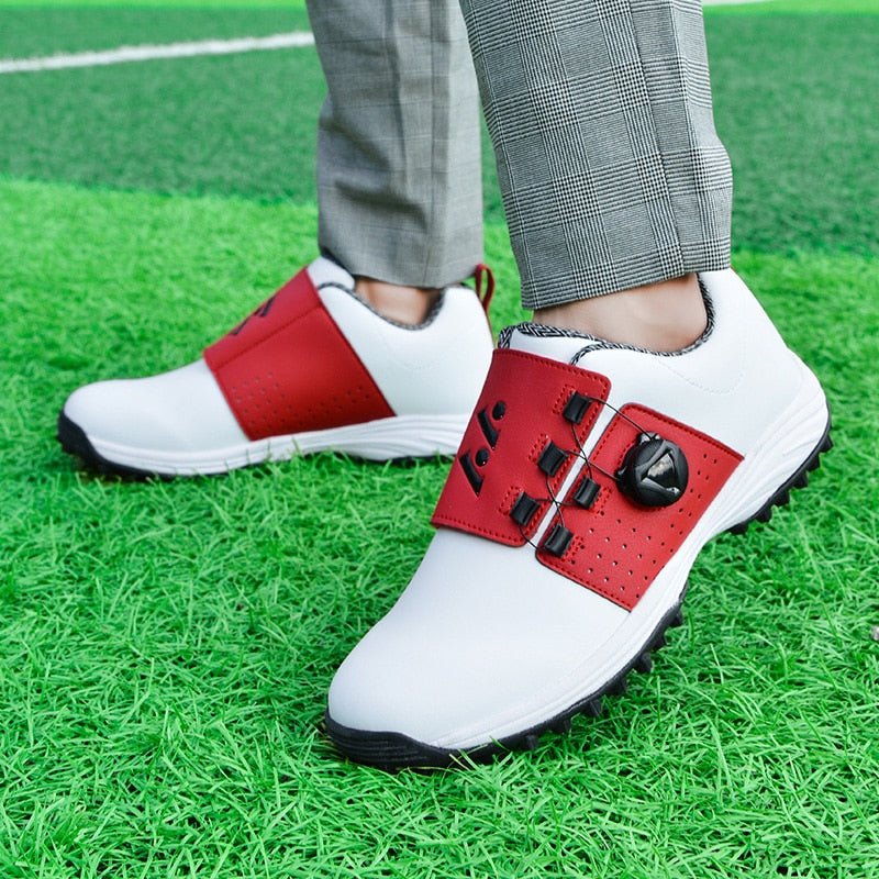 Waterproof Golf Shoes Men Size 39-45 Luxury Golf Sneakers Outdoor Comfortable