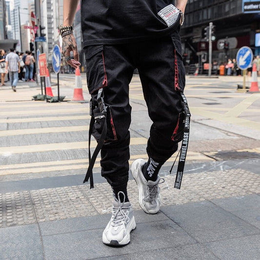 High Street Men Jogger  Hip Hop Haren Pants Street Harajuku Multiple