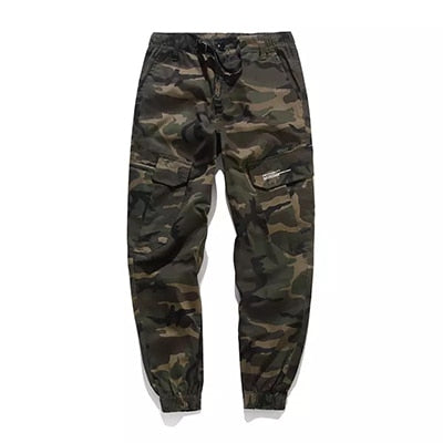Men Fashion Streetwear Mens Jeans Jogger Pants Youth Casual Summer