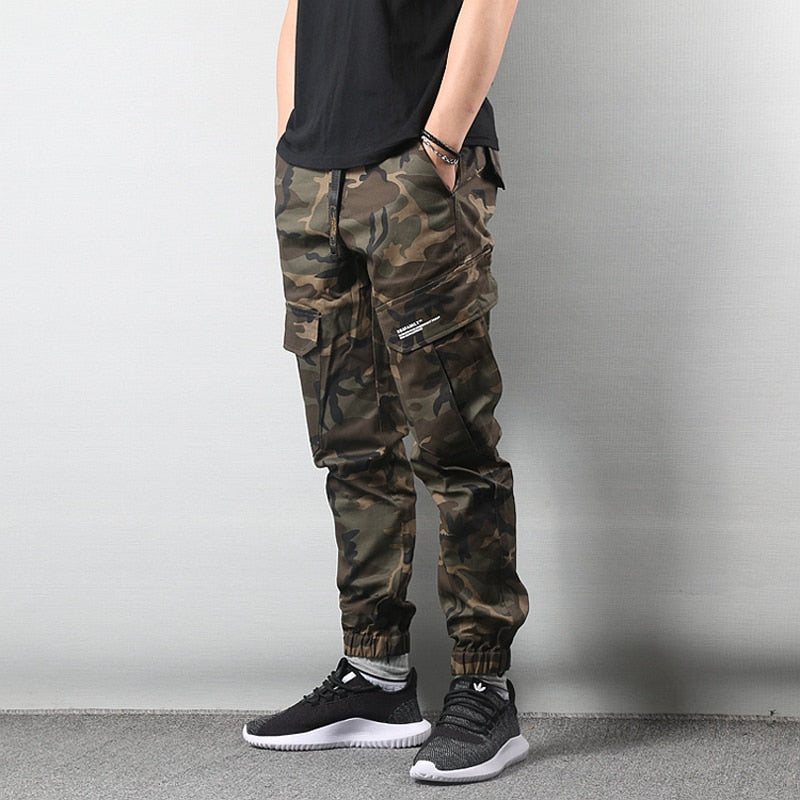 Men Fashion Streetwear Mens Jeans Jogger Pants Youth Casual Summer