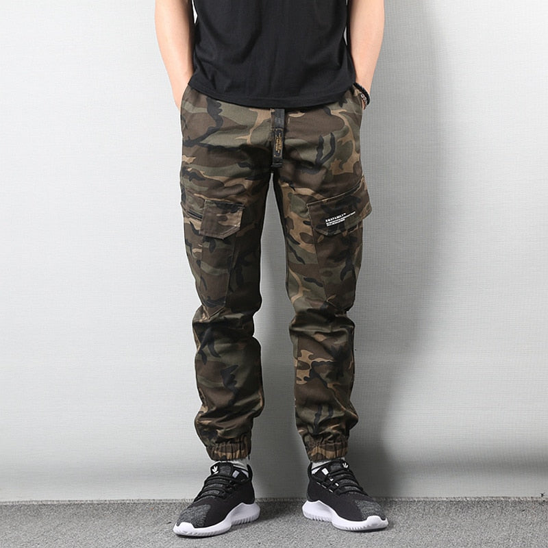 Men Fashion Streetwear Mens Jeans Jogger Pants Youth Casual Summer