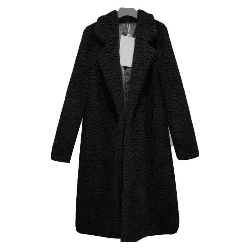 Women Autumn Jacket Coat Women Warm Outerwear Casual Faux