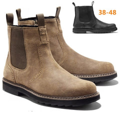 Men Chelsea Boots Handmade Boot Autumn Winter Retro