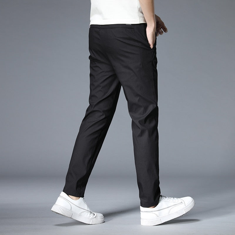 Summer Thin Casual Pants Men 4 Colors Classic Style Fashion