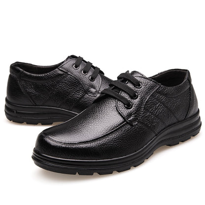 High Quality Genuine Leather Shoes Men Flats Fashion Men Casual Shoes