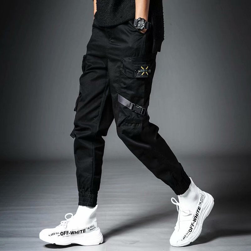 Joggers Cargo Pants Men Fashion Military Techwear Running Streetwear