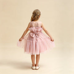 Toddler Girl Summer Party Tutu Gown 1-5T Girls Birthday Party Princess Dress