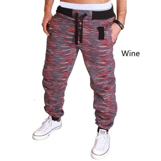 Sweatpants Men Camouflage Elasticity Military Cargo Pants Drawstring Multi