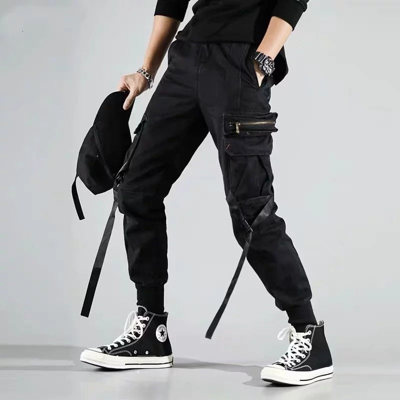 High Street Men Jogger  Hip Hop Haren Pants Street Harajuku Multiple