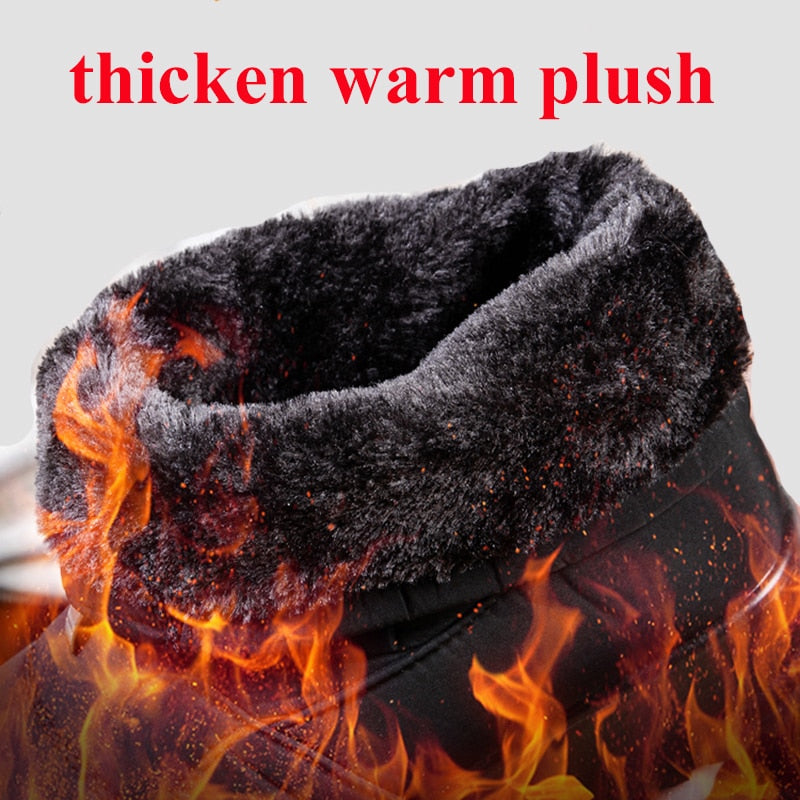 Waterproof Snow Boots for Women Winter Warm Plush Ankle Booties Front