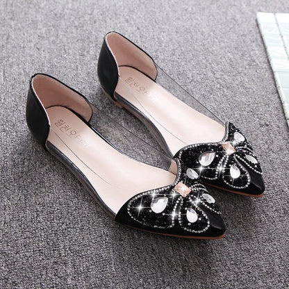 Springs Women Flats New Spring Flat Shoes Pointed Soft Bottom Sexy