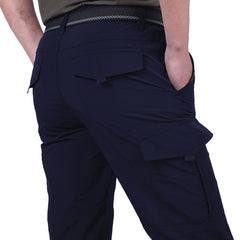 Outdoor Waterproof Tactical Cargo Pants Men Breathable Summer Casual