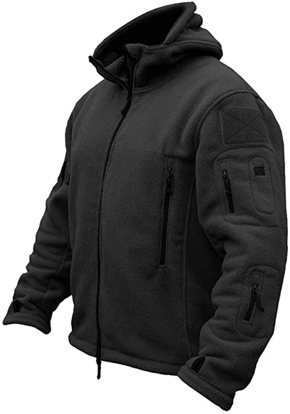 Men Outdoor Hiking Hooded Coats Warm Military Tactical Sport Fleece