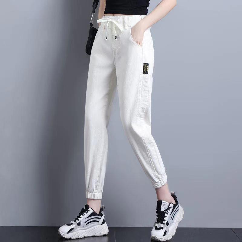 Harem Pants Vintage High Waist Jeans Woman Women Jeans Ankle