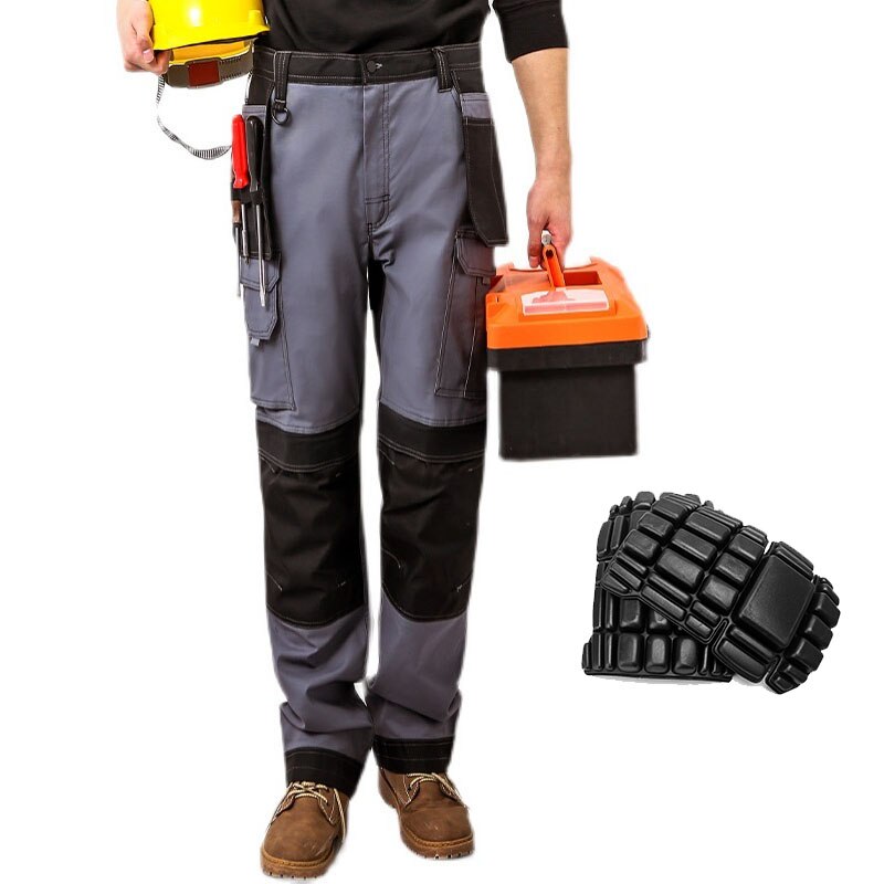 Men Multi Functional Pants Breathable Autumn Safari Style Long Trousers