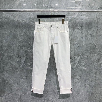 TB THOM New High-Waisted Jeans Men&#39;S Straight